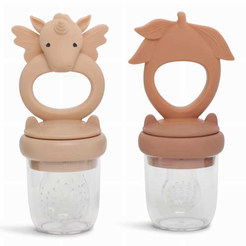 KS4392 - SILICONE FRUIT FEEDING PACIFIER UNICORN - ROSE SAND-BROWN CLAY - Main.jpg