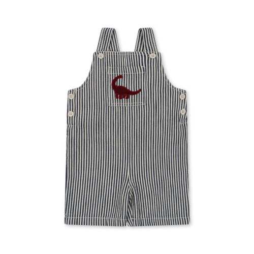 Spodnie ogrodniczki FENDER Konges Sloejd - NAVAL STRIPE