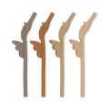 KS4527 - 4 PACK SILICONE STRAWS UNICORN - EARTH MIX - Main.jpeg
