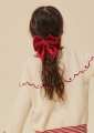 KS6536 - VELVET BOWIE HAIR CLIP - JOLLY RED - Extra 1.jpg