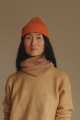 BEANIE FONZIE ADULT ORANGE + TUBE SCARF ROSE.jpg