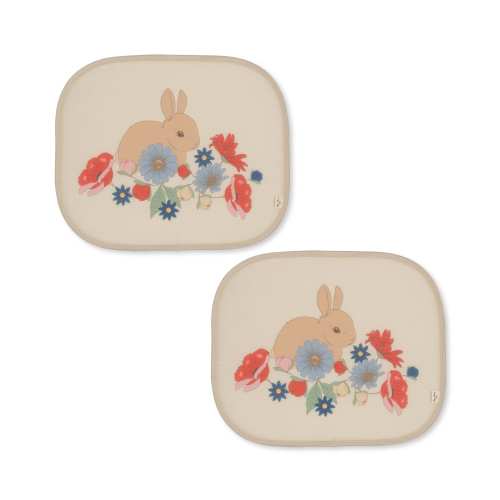Osłonki przeciwsłoneczne do samochodu 2PACK Konges Sloejd - BUNNY TOKKI