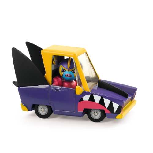 Autko CRAZY MOTORS Djeco - SHARK N'GO