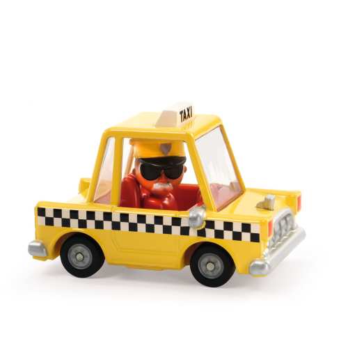 Autko CRAZY MOTORS Djeco - TAXI JOE