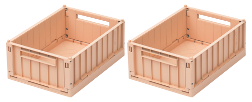 Zestaw dwóch skrzynek do przechowywania Weston S Liewood - TUSCANY ROSE