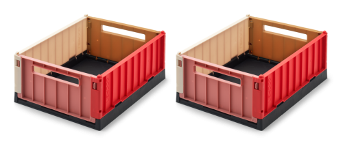 Zestaw dwóch skrzynek do przechowywania Weston S Liewood - MULTI MIX