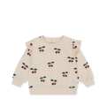 KS100349 - LOU FRILL SWEATSHIRT OCS - MA GRANDE CERISE - Main.jpeg