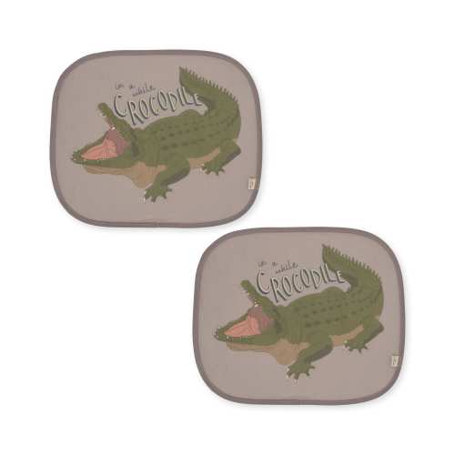 Osłonki przeciwsłoneczne do samochodu 2PACK Konges Sloejd - OXFORD TAN