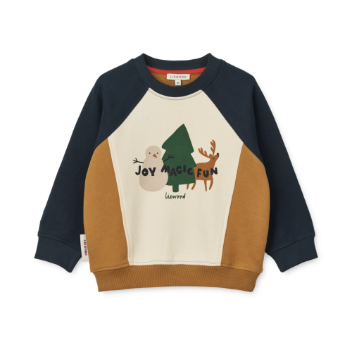 Bluza z nadrukiem AUDE Liewood - HOLIDAY FRIENDS / SANDY