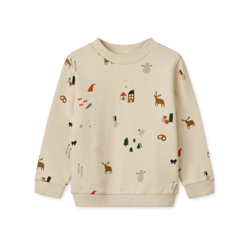 Bluza z nadrukiem THORA Liewood - HOLIDAY / SANDY