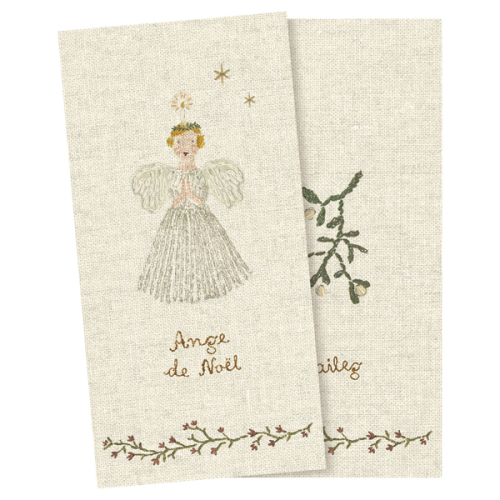 Serwetki Bożonarodzeniowe Maileg  - Ange , White - Small