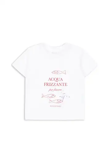 Koszulka FAMO TEE Konges Sloejd - OPTIC WHITE