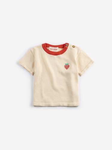 Koszulka Pixel Strawberry, BOBO CHOSES - WHITE
