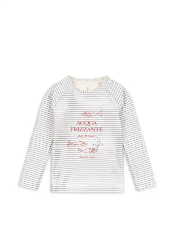 Bluzka kąpielowa ASTER Konges Sloejd - STRIPE BLUIE