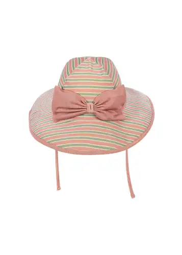 Kapelusz kąpielowy BOWWOW Konges Sloejd - BLUSH STRIPE
