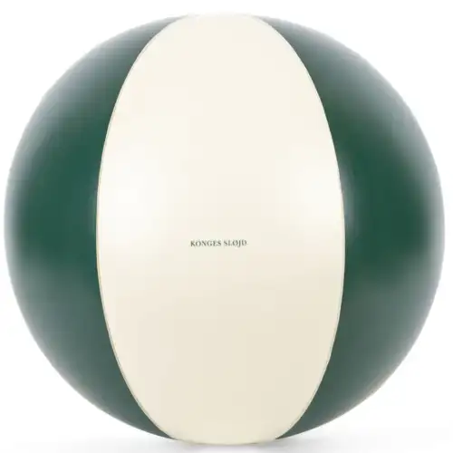 Piłka plażowa Konges Sloejd - GREEN STRIPE