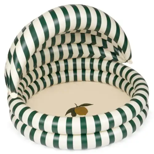 konges_sl_jd_kinderzwembad_met_overkapping_-_green_stripe_-_110_cm_KS105042-GREEN-STRIPE_1.webp