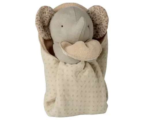 Przytulanka Lullaby friends Maileg - Elephant Mini - Iron grey