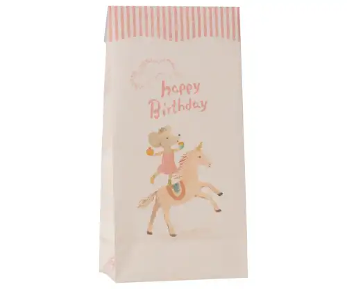 Torebki na prezenty Happy birthday - 12szt, Maileg  - Unicorn