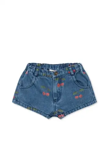 Szorty jeansowe MAGOT Konges Sloejd - MA GRANDE CERISE DENIM