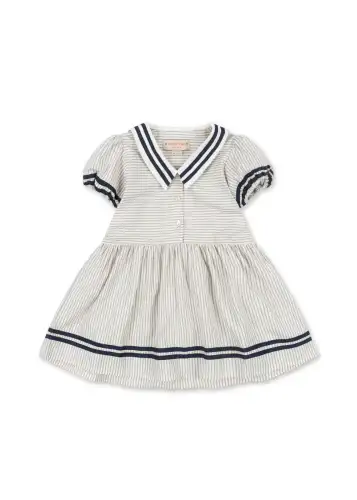 Sukienka ALLIE Konges Sloejd - BLEU STRIPE
