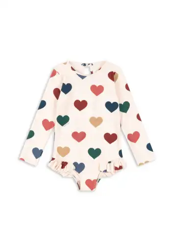 Kostium kąpielowy MANUCA LS  Konges Sloejd - BON COEUR COLORÉ