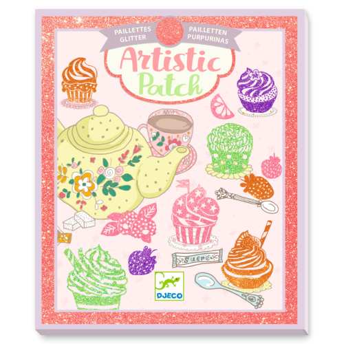 Zestaw artystyczny DJECO - ŁATKI SŁODYCZE awA4pzJl.jpg