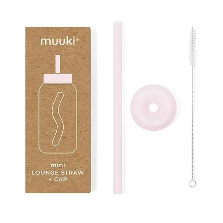 Mini Lounge Straw + Cap Muuki - Marshmallow