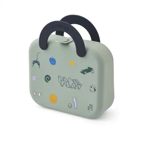 Składana śniadaniówka, Lunch Box  Elara Liewood - PLAY / DUSTY PEPPERMINT
