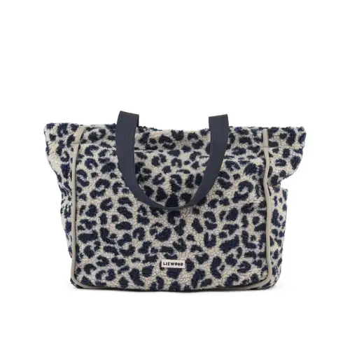 Torba Reed Pile Totebag  Liewood - MEGA LEO MIST
