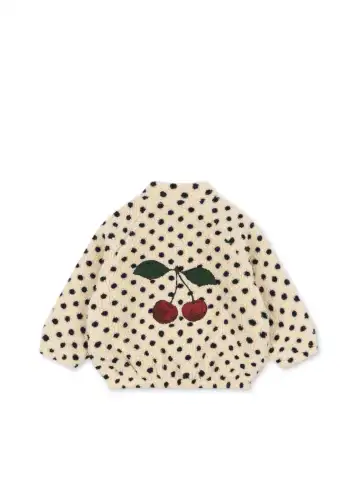 Kurtka JODY EMBROIDERY TEDDY Konges Sloejd - DOT LUMIERE