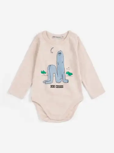 Body niemowlęce Long Puff, BOBO CHOSES - OFFWHITE