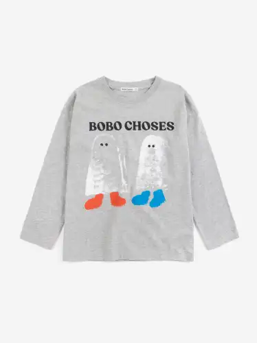 Koszulka Booty Ghosts, BOBO CHOSES - HEATHER GREY 