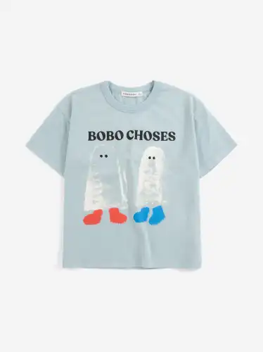 Koszulka Booty Ghosts, BOBO CHOSES - LIGHT BLUE