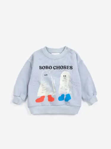Bluza Booty Ghosts, BOBO CHOSES - LIGHT BLUE