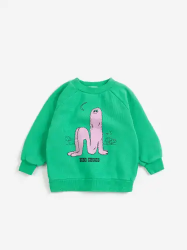 Bluza Long Pinky Puff, BOBO CHOSES - GREEN