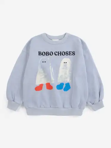 Bluza Booty Ghosts, BOBO CHOSES - LIGHT BLUE