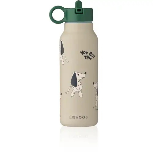 Butelka termiczna/bidon Falk 350ml Liewood - DAKOTA DOG / MIST