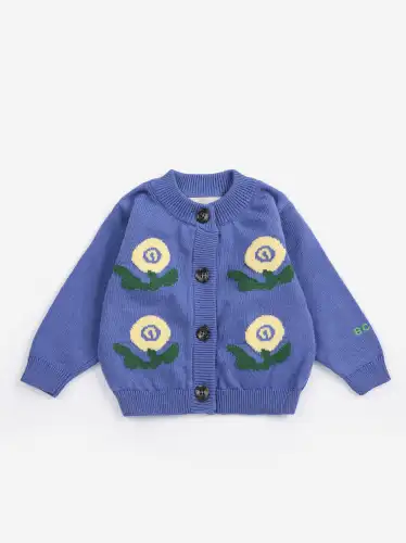 Kardigan Stamp Bloom BOBO CHOSES - PURPLE