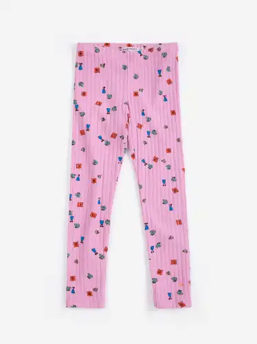 Leginsy Blossom BOBO CHOSES - PINK