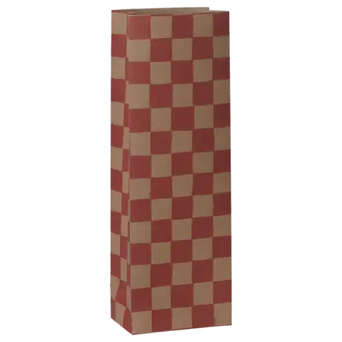 Torebka na prezenty Mini Checker,  Maileg - Powder/Red
