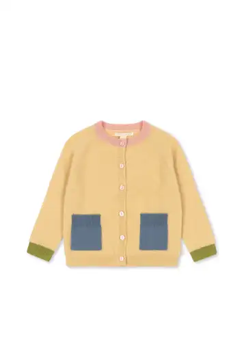 Kardigan COLLETTI Konges Sloejd - YELLOW