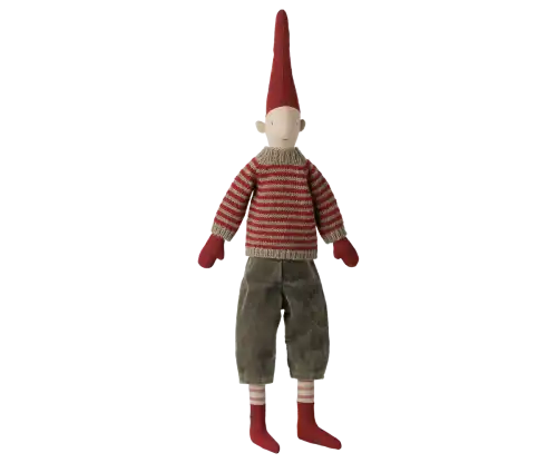 Pixy Boy 51cm size 3, Maileg - Striped knitted sweater