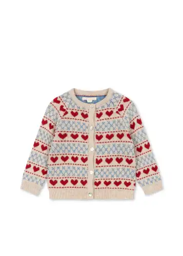 Kardigan BELOU Konges Sloejd - HEART