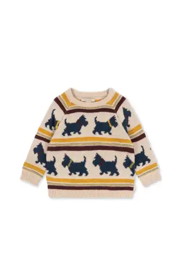 Sweter BELOU Konges Sloejd - PICCOLO SCOTTIE