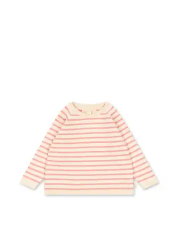Sweter BUMA Konges Sloejd - PEONY BUTTER STRIPE