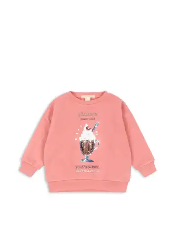 Bluza LOU Konges Sloejd - PEACH BLOSSOM