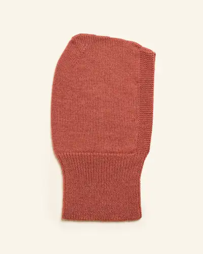 Kominiarka Eddy z wełny merino HVID - Wild berry