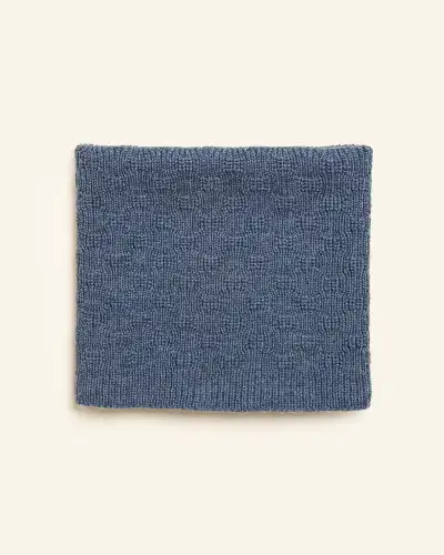 Komin Gigi z wełny merino HVID - Denim