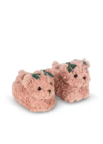 Kapcie TEDDY Konges Sloejd - DUSTY PINK